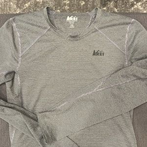 REI Base Layer Striped Long Sleeve